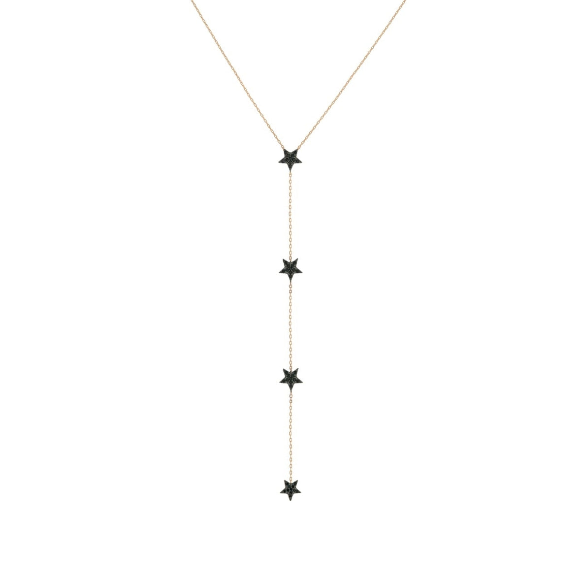 Long Mini Star Y Casual Necklace